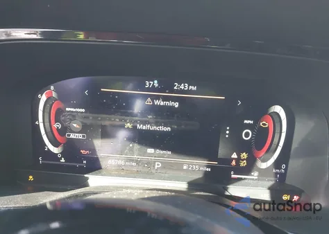 2023 Nissan Pathfinder Platinum 4Wd z USA, uszkodzony, nr VIN 5N1DR3DJ6PC237057